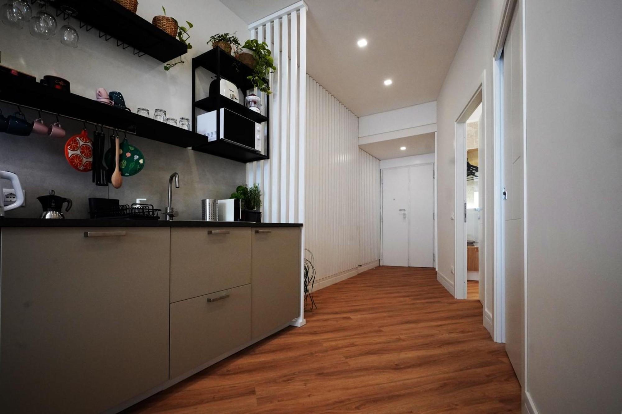 Lägenhet Peaceful 2 Bedrooms With Patio, Near Metro A *